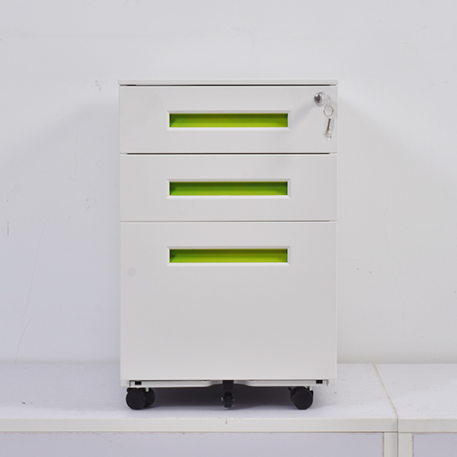 Mobile Cabinet with Color Handle