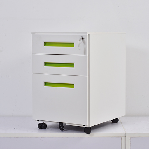 Mobile Cabinet with Color Handle