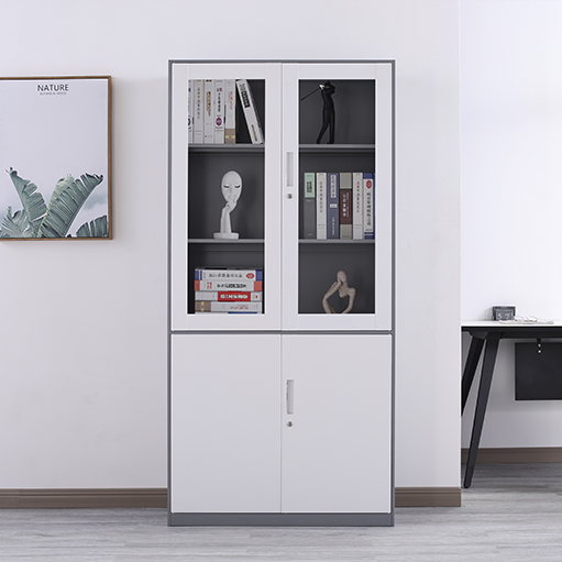 Archive Cabinet with Glass Door