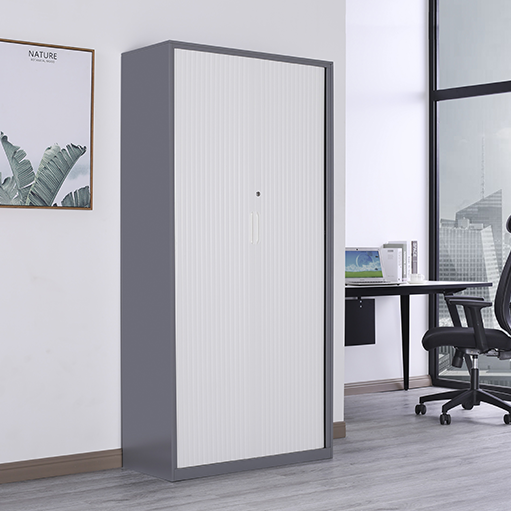 Tambour Door Steel Cupboard