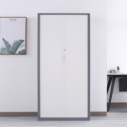 Tambour Door Steel Cupboard