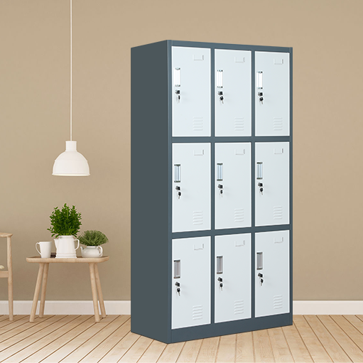 Steel 9 Door Lockers