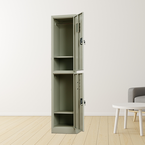 Steel 2 Compartments Locker