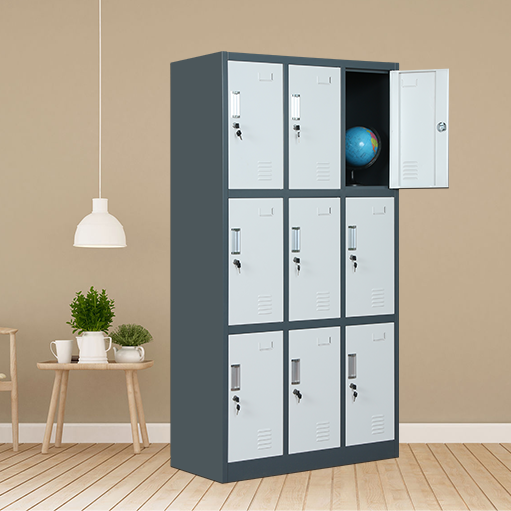 Steel 9 Door Lockers