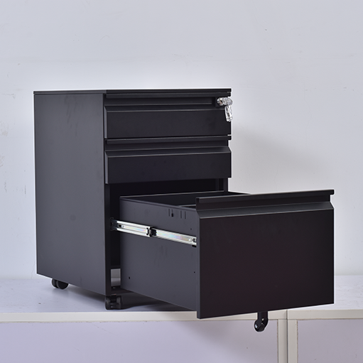 G Handle 3 Drawer Mobile Pedestals