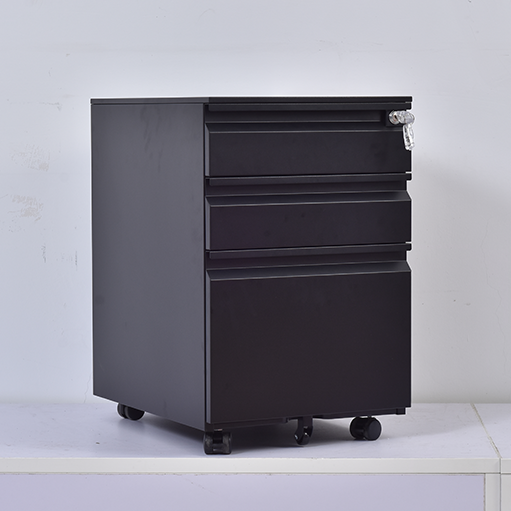 G Handle 3 Drawer Mobile Pedestals