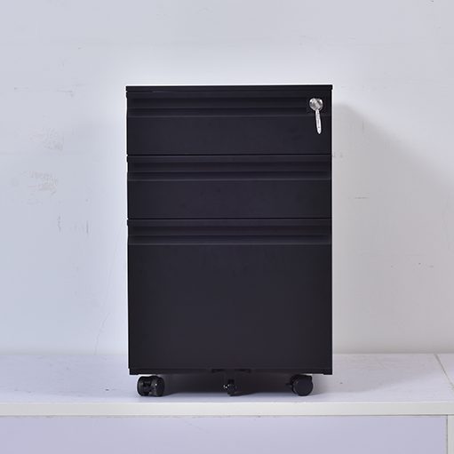 G Handle 3 Drawer Mobile Pedestals