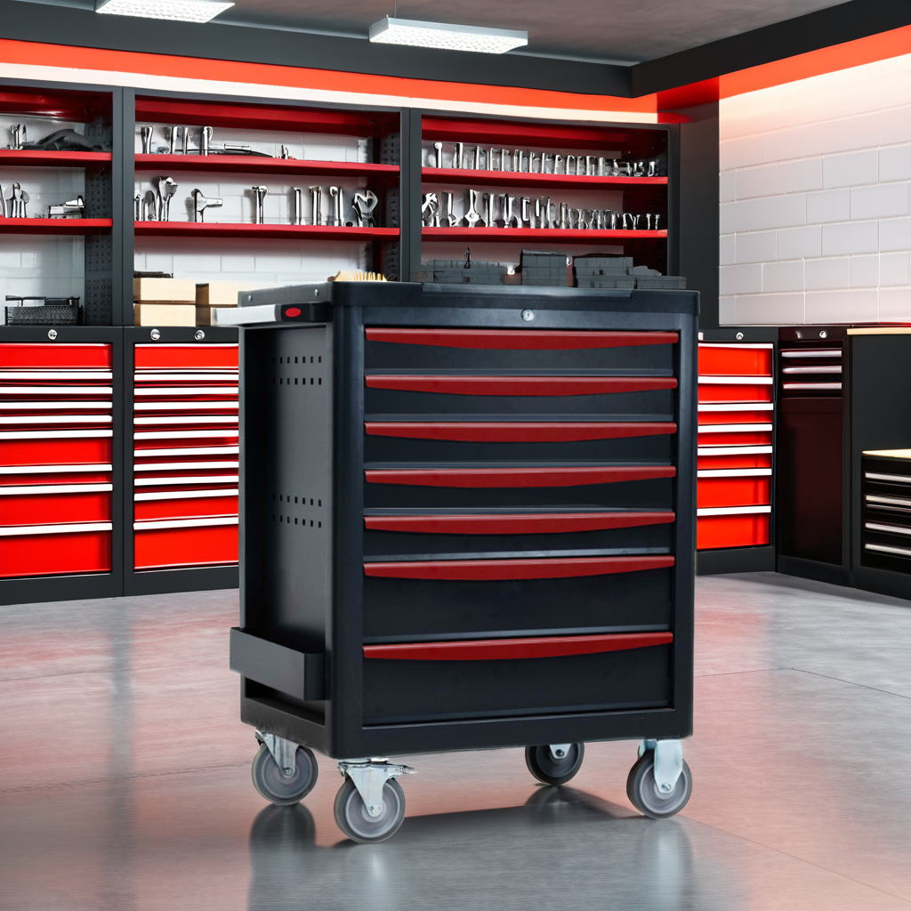 7 Drawer Heavy Duty Mobile Tool Cabinet