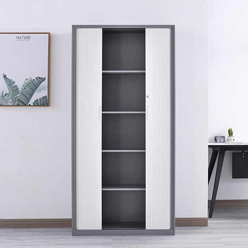 How do you make a metal file cabinet look good?