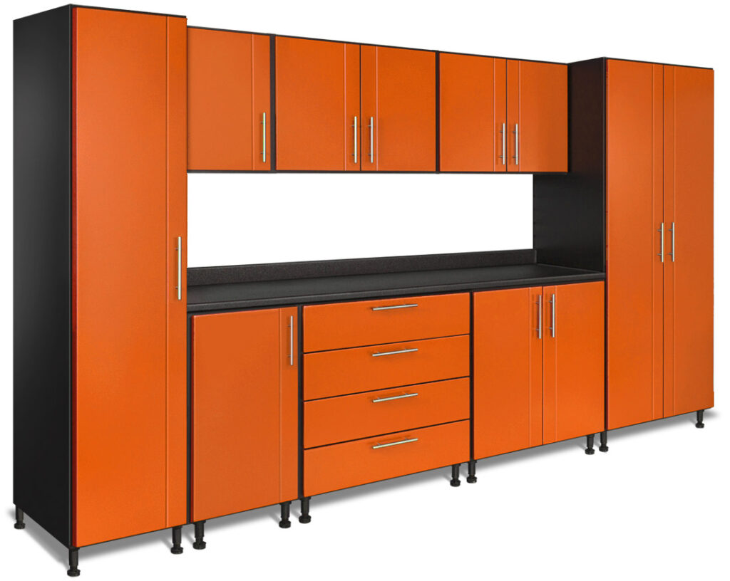 Custom Designed Tool Garage Cabinets