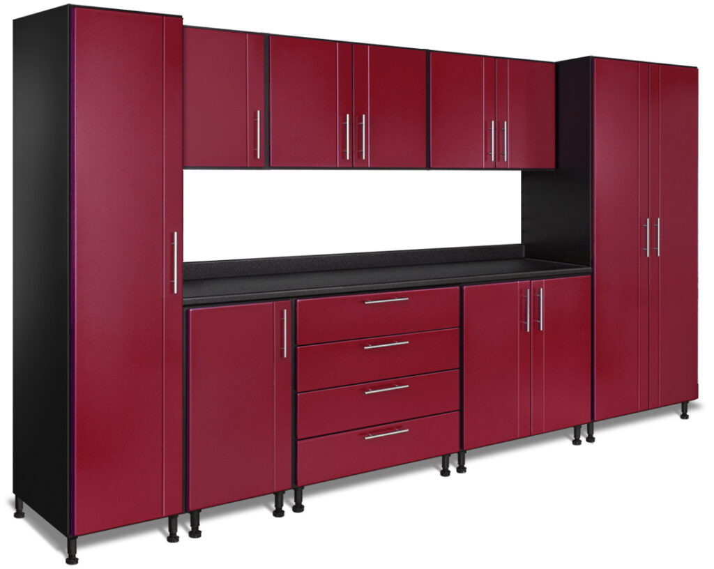 Custom Designed Tool Garage Cabinets