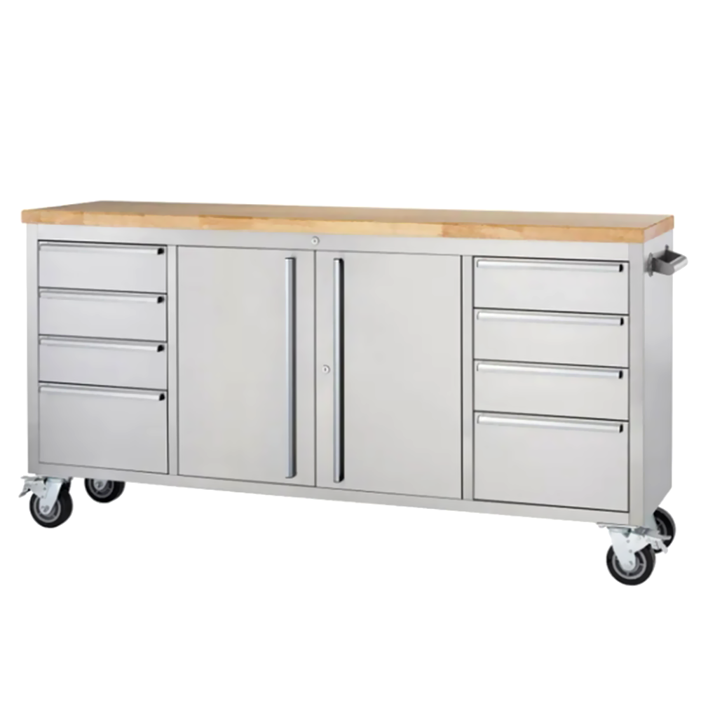 Stainless Steel Rolling Workbench