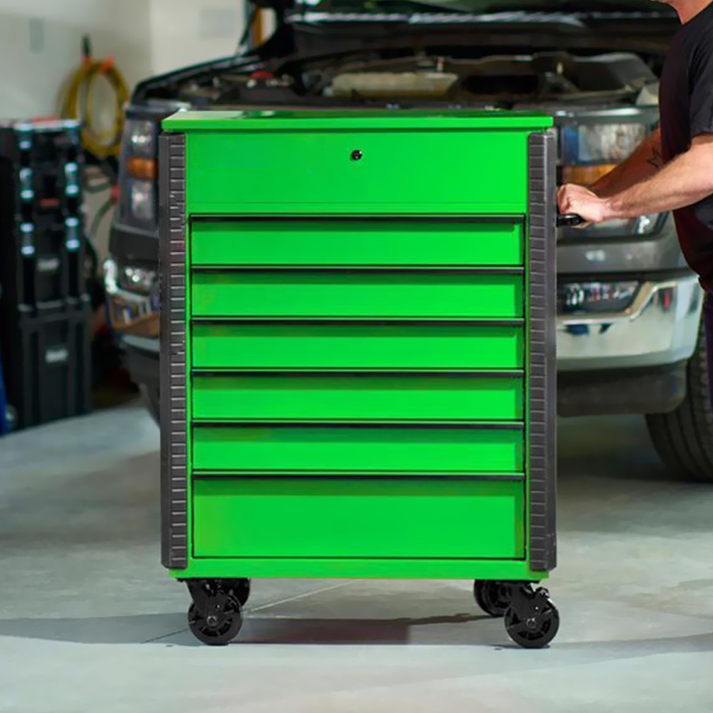 What are the five advantages of mobile tool cabinets